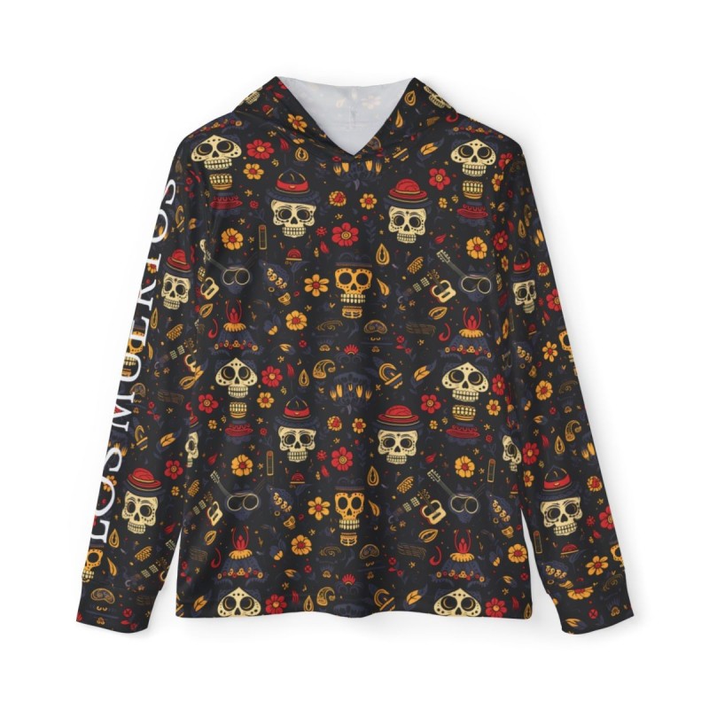 Los Muertos Calavara Collection, Limited Edition Men's Sports Warmup Hoodie