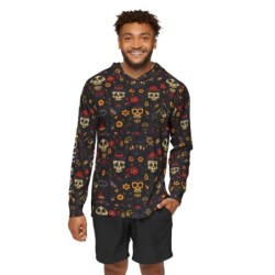 Los Muertos Calavara Collection, Limited Edition Men's Sports Warmup Hoodie