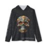 Los Muertos Calavara Collection, Limited Edition Jose Guadalupe Men's Sports Warmup Hoodie