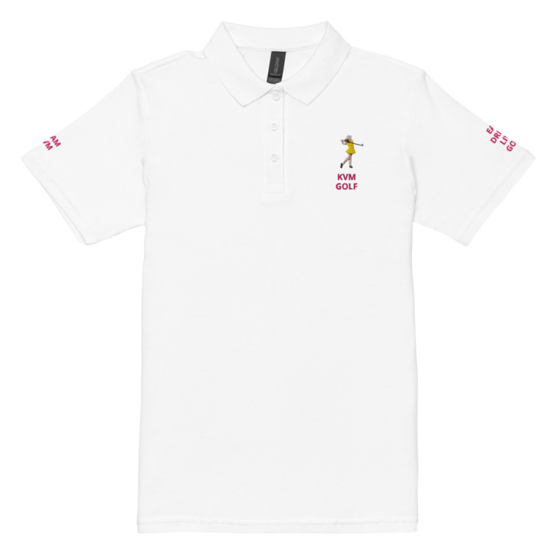 Women’s pique polo shirt