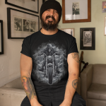 mockup-of-a-bearded-man-with-tattoos-wearing-a-t-shirt-indoors-32838